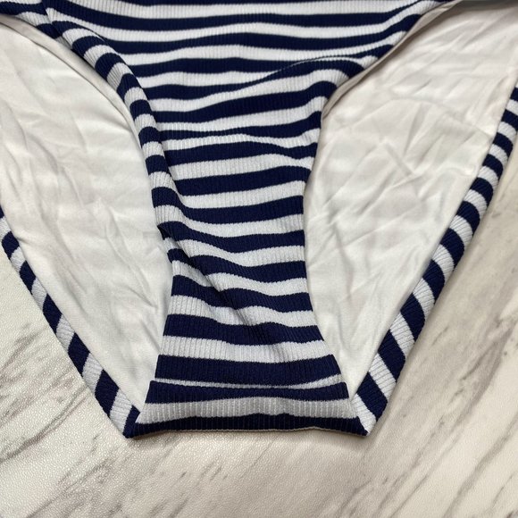 New! Splendid Never Enough Stripe Bikini Bottom - Picture 7 of 11